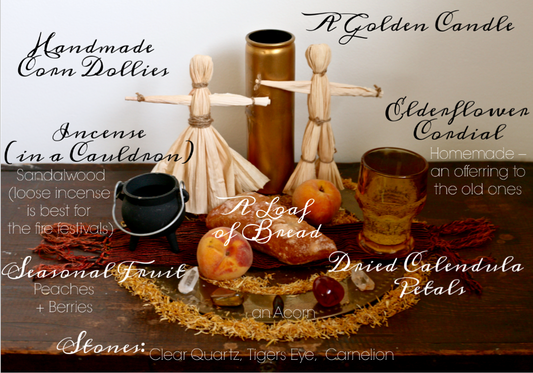 Friday 1st August - Lammas/Lughnasadh