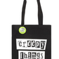 Polycotton canvas tote bags (Halloween)