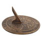 Tree Of Life Terracotta Sundial by Lisa Parker