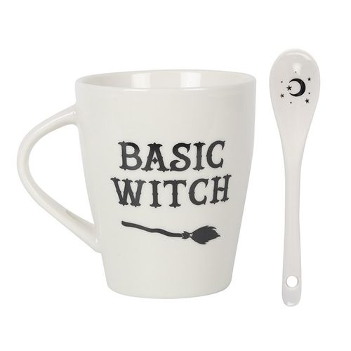 Basic Witch Mug and Spoon Set