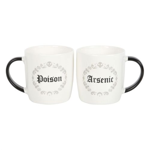 Poison and Arsenic Couples Mug Set