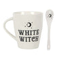 White Witch Mug and Spoon Set