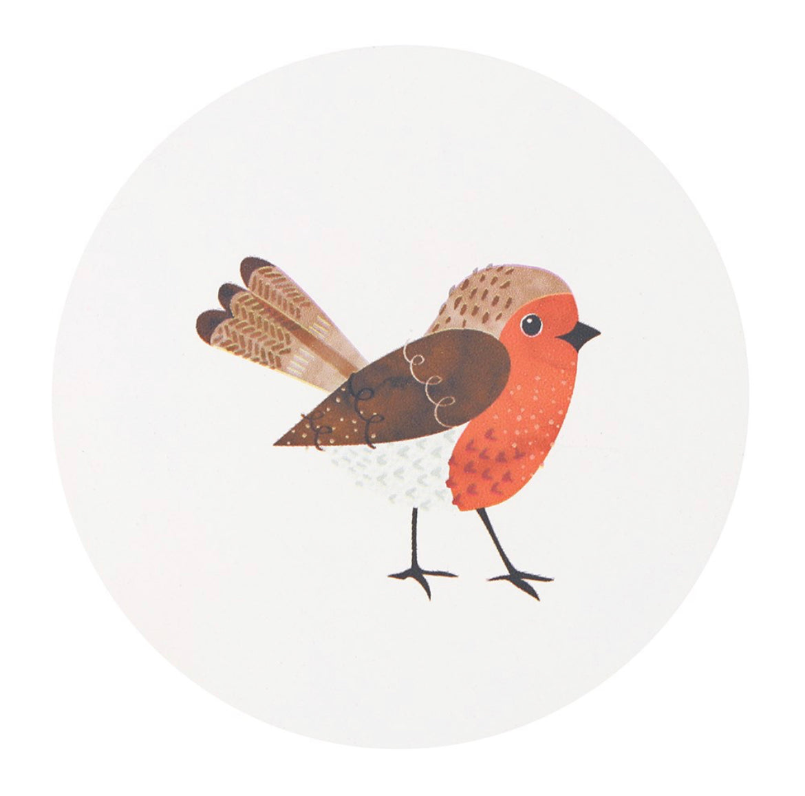 Garden Robin Coaster Set