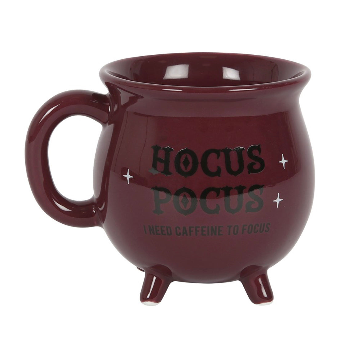 Hocus Pocus Ceramic Purple Cauldron Mug