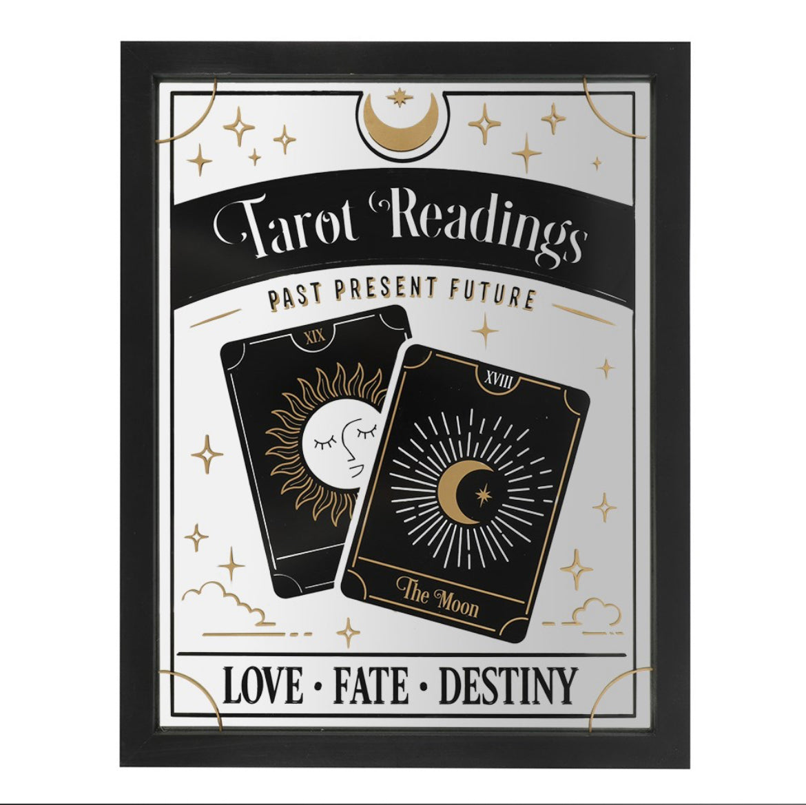 Tarot Reading Mirrored Wall Hanging