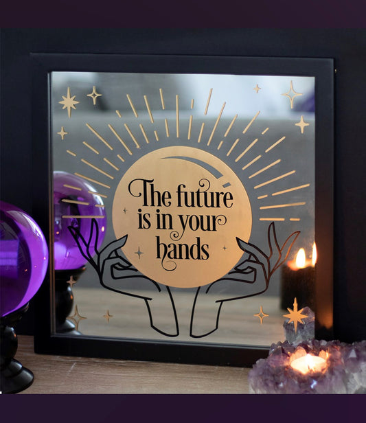 Fortune Teller Mirrored Wall Hanging