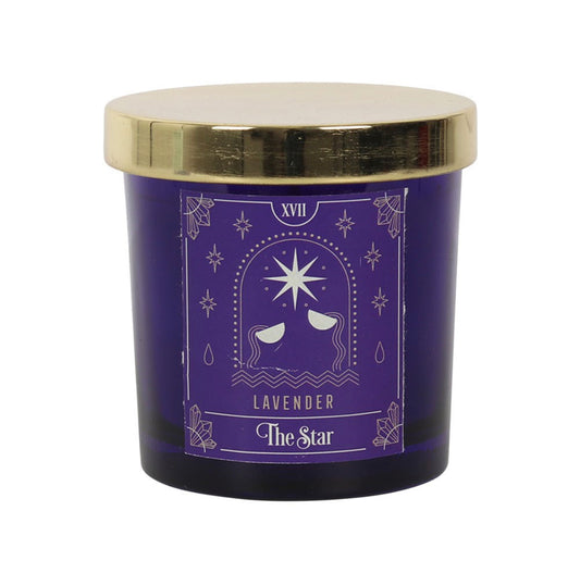 The Star Lavender Tarot Candle