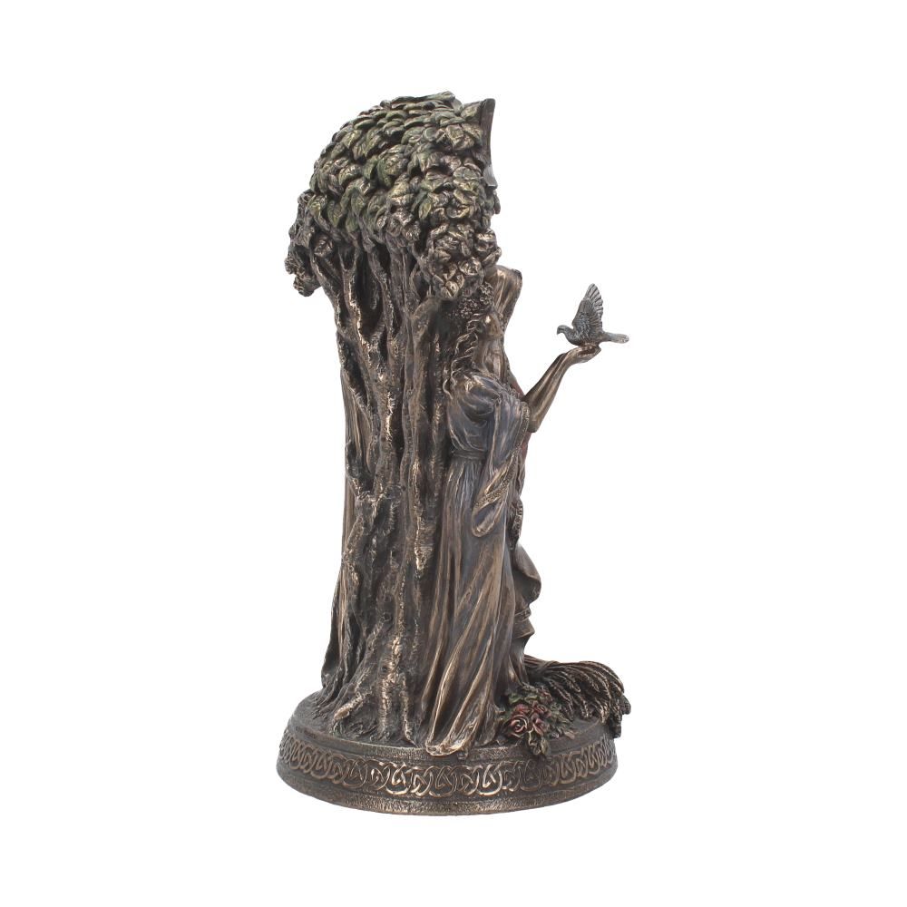 Bronzed Maiden, Mother, Crone Triple Moon Figurine