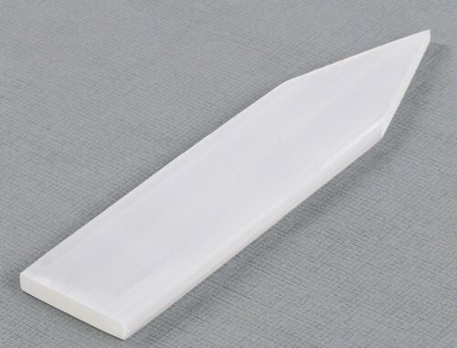 Selenite Flat Pointed Wand