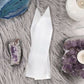 Selenite Flat Pointed Wand