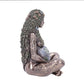 Mother Earth Gaia Art Statue Bronze Figurine.